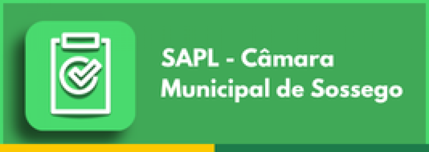 SAPL - Câmara Municipal de Sossego